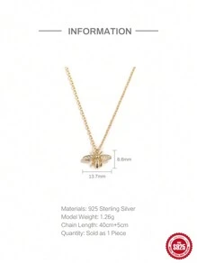 1個狗爪子項鍊s925純銀女士日常裝飾精細項鍊