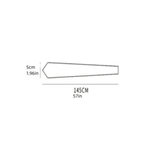 1 件男士藍色和白色條紋和印花聚酯緊身領帶,適合日常、街頭、迪斯科等。 - 藍白色 - 查看 5