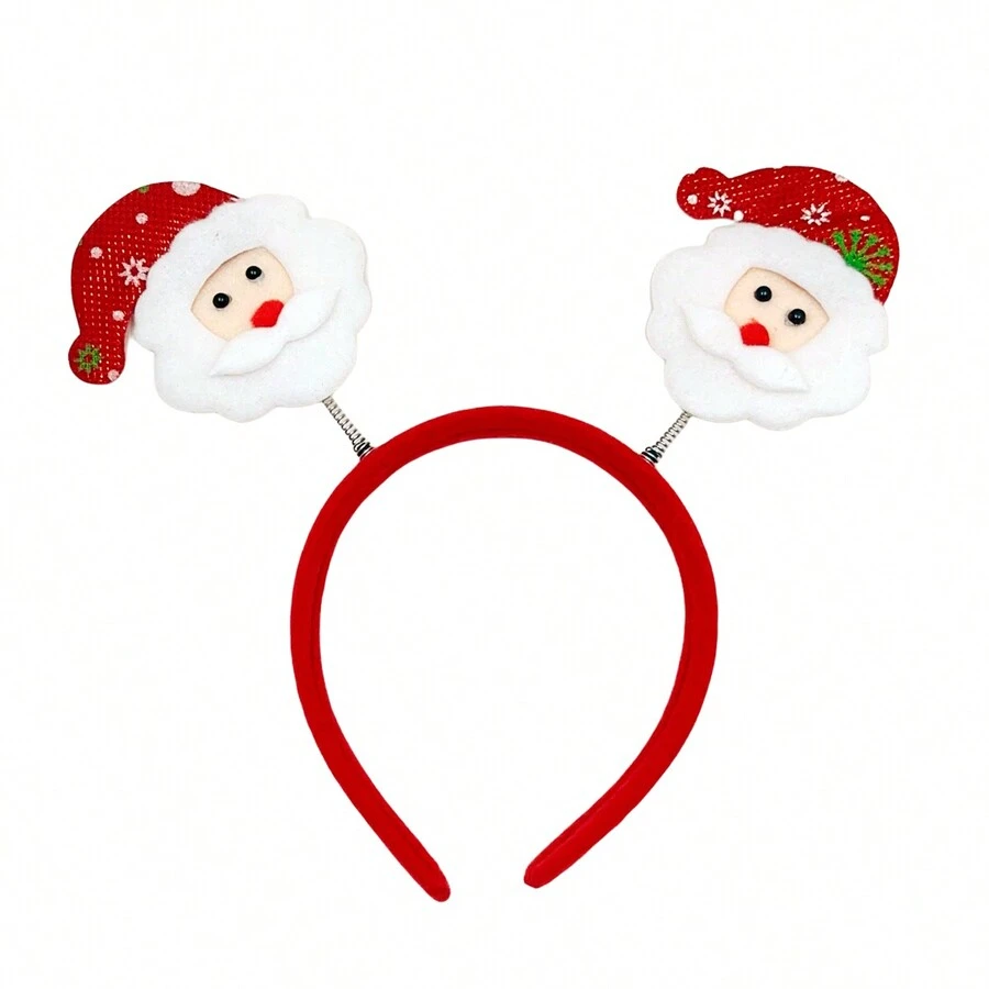 1 件創意有趣女士聖誕老人頭帶,聖誕派對裝飾髮帶頭箍