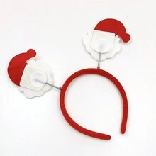1 件創意有趣女士聖誕老人頭帶,聖誕派對裝飾髮帶頭箍