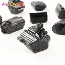 AierCrystal 黑碧璽礦石生料