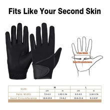 1pair Unisex Full Season Gloves For Horse Riding, Running, Outdoor Activities, Driving, Cycling, Exercise, Gardening