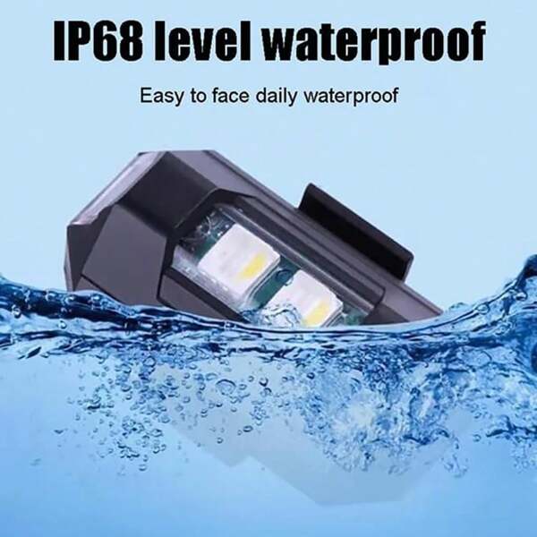 Battery Operated Strobe Lights LED Aircraft Strobe Lights Charging 7