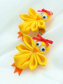 2入組/袋感恩節火雞/鳥/鴨造型頭箍,兒童髮飾