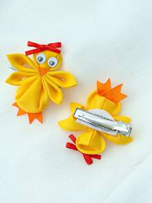 2入組/袋感恩節火雞/鳥/鴨造型頭箍,兒童髮飾