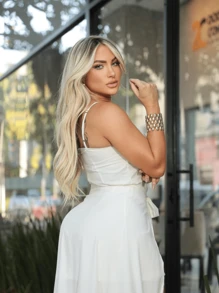 Women Dresses - trắng - Xem 6