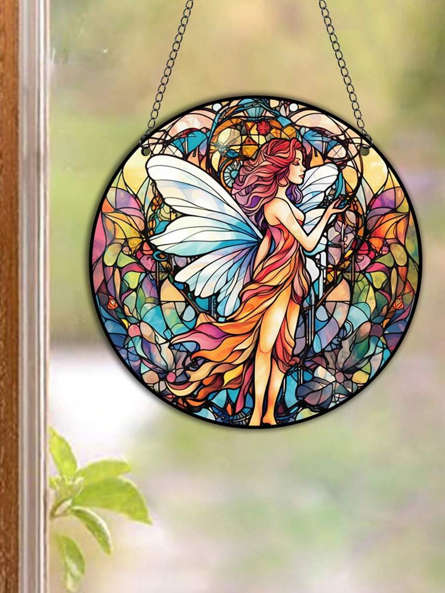 1 Pieza Colgante Decorativo Con Diseño De Elfo - Multicolor - Ver 1