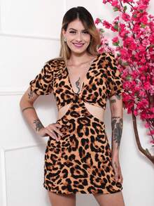 Women Dresses - 巧克力棕 - 查看 4