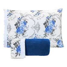 Sheet Sets with Pillowcases - 藍色 - 查看 2