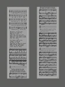 1pc Artistic Font Black Transparent Pet Tape, Classical Music Series, For Diy Scrapbook, Journal, Album, Notebook Collage - Black - View 3