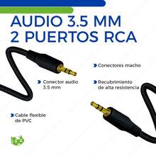 3.5MM Jack Audio Auxiliary Cable For Microphone Headphones Plug Universal Sound - Black - View 5