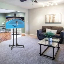 TV Mounts, Stands & Turntables - Black - View 2