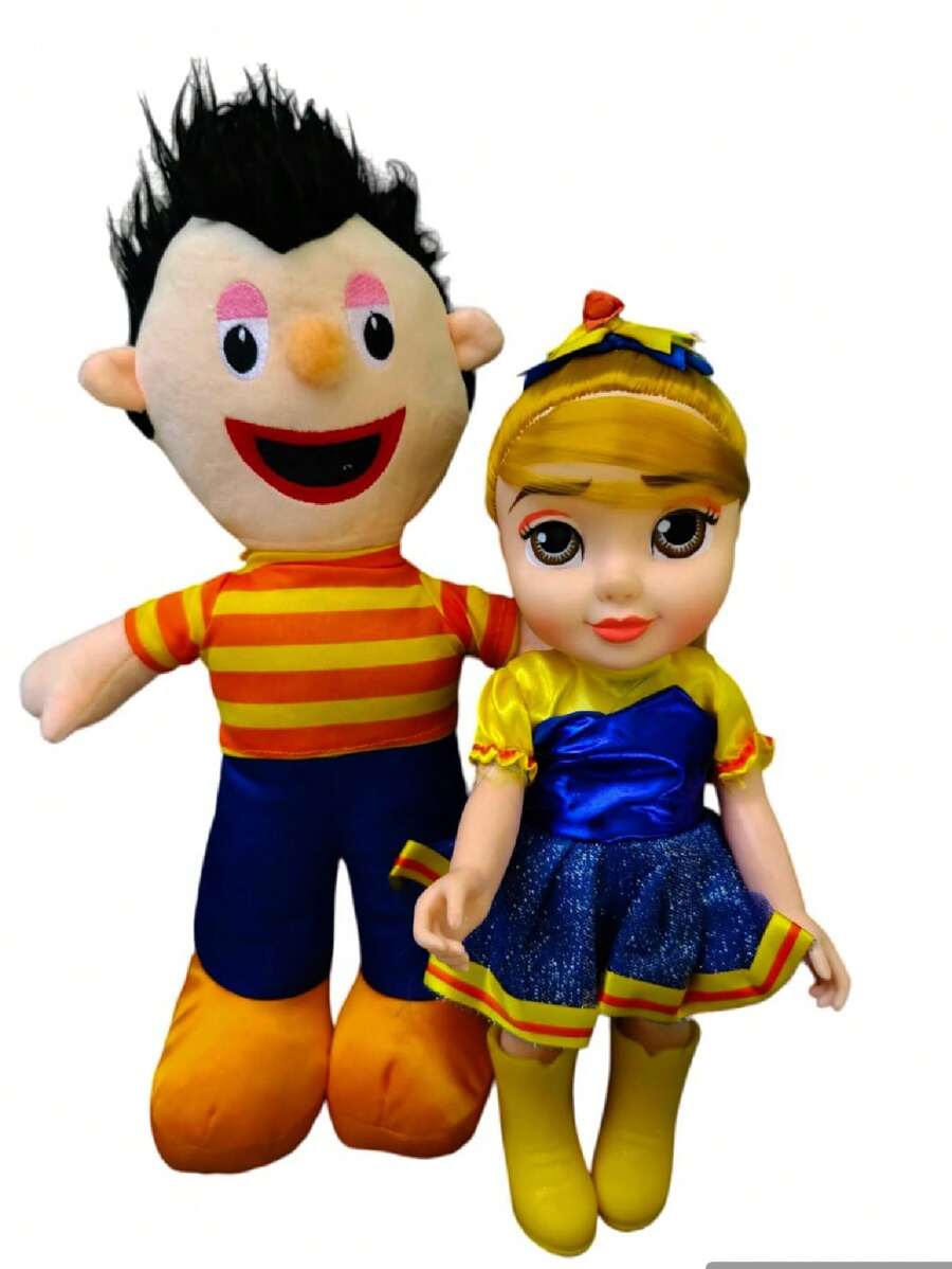 Bely And Beto Combo Dolls 2 Pieces,Home Decoration - Beige - View 1