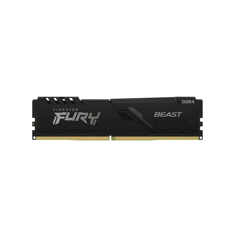 Kingston FURY BEAST DDR4 RAM, 3200MHz, 16GB - 黑色 - 查看 1