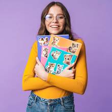 100入組貓主題貼紙,可愛貓咪風格貼紙,適用於剪貼簿、行李箱、滑板、水瓶等,適用於青少年和成年人 - 彩色 - 查看 6