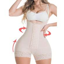Colombian Waist Reducing Cesarean Postpartum Girdles - 白色 - 查看 1