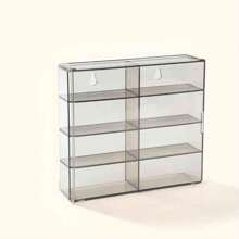 1 件 1:64 汽車模型收納盒,風輪多輛美車透明防塵展示櫃,合金汽車展示盒,可堆疊展示盒,淺灰色 - 淺灰色 - 查看 1