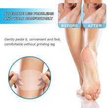 10pcs Invisible Transparent Adhesive High Elasticity Leg, Knee And Calf Protecting Patches, Anti-Friction Patches For Thighs And Legs