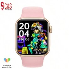 SC&S,SMART WATCH M7 MAX,Smart WATCH, BEST WEARFIT PRO APP - Gold - View 1