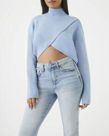 Tops de Punto para Mujer - Azul - Ver 1