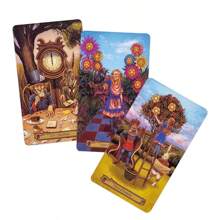 Juego de cartas de tablero de adivinación de 78 piezas "En el País de las Maravillas", juego de fiesta para adultos apto para Halloween/Navidad/Acción de Gracias - Multicolor - Ver 5