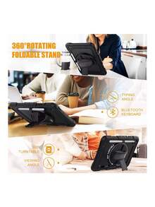 Funda Para Samsung Galaxy Tab S6 Lite 10.4 2020/2022 P613 - Negro - Ver 6