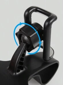 Giá đỡ điện thoại trên ô tô Bảng điều khiển nhạc cụ Cửa thoát khí Giá đỡ điện thoại di động 1 cái - màu đen - Xem 4