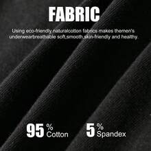 3入組條紋黑色無門襟男士內褲 - 彩色 - 查看 3