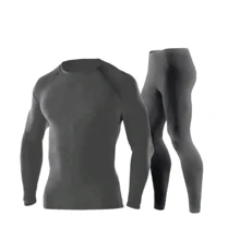 Men Thermal Underwear Sets - White - View 2