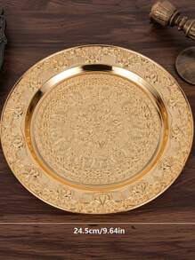 Bandeja Dorada Con Forma De Tulipán - Dorado - Ver 2