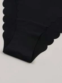 Culotte de bikini pour femmes, imprimé léopard sexy avec lettrage sur les lèvres, doux, respirant et confortable, polyvalent