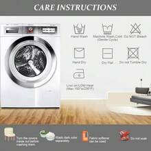 Juego de manteles navideños para silla, mantel impermeable para mesas rectangulares, 7 piezas (1 Mantel Y 6 Fundas Para Sillas)-Patrón aleatorio - Rojo - Ver 7