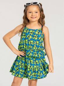 Young Girls Sets - Màu xanh lam - Xem 2