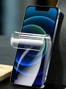 4 miếng phim Hydrogel bảo vệ toàn diện tương thích với iPhone 11 12 13 14 15 16 Pro Max Mini bảo vệ màn hình tương thích với iPhone16 15 14 8 7 Plus 6 5s SE không phải kính - Trong sáng - Xem 3