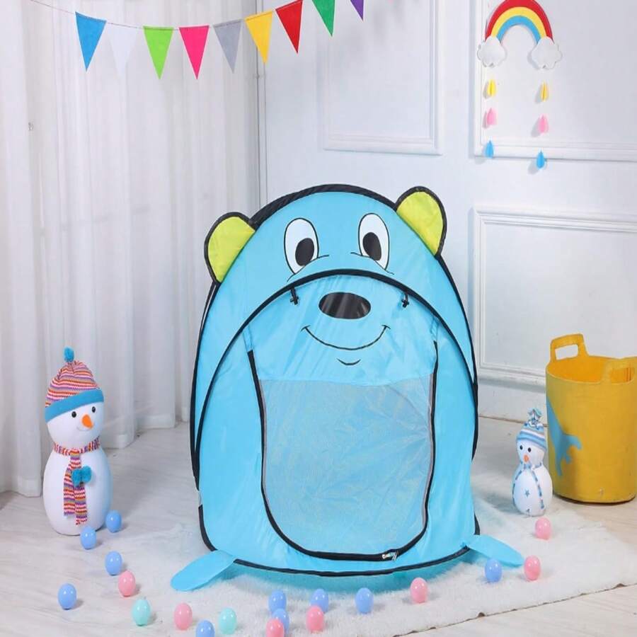 TIENDA DE CAMPAÑA NIÑOS - Azul y blanco - Ver 1