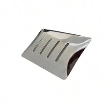 無需鑽孔肥皂盤架壁掛肥皂海綿架,廚房肥皂盒浴室收納架,金屬肥皂盒