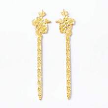 1pc Gold Plum Blossom - Gold - View 2