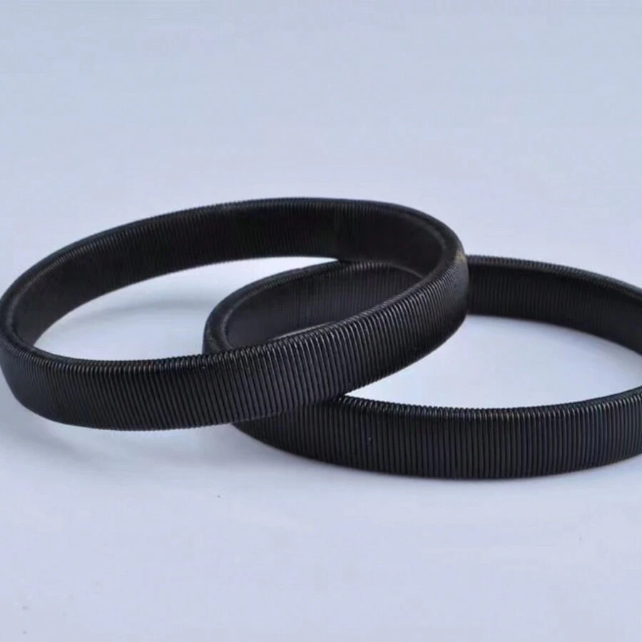 歐美時尚男士彈簧手臂手鍊/袖夾/臂環調酒師男士襯衫彈性手鍊家居裝飾