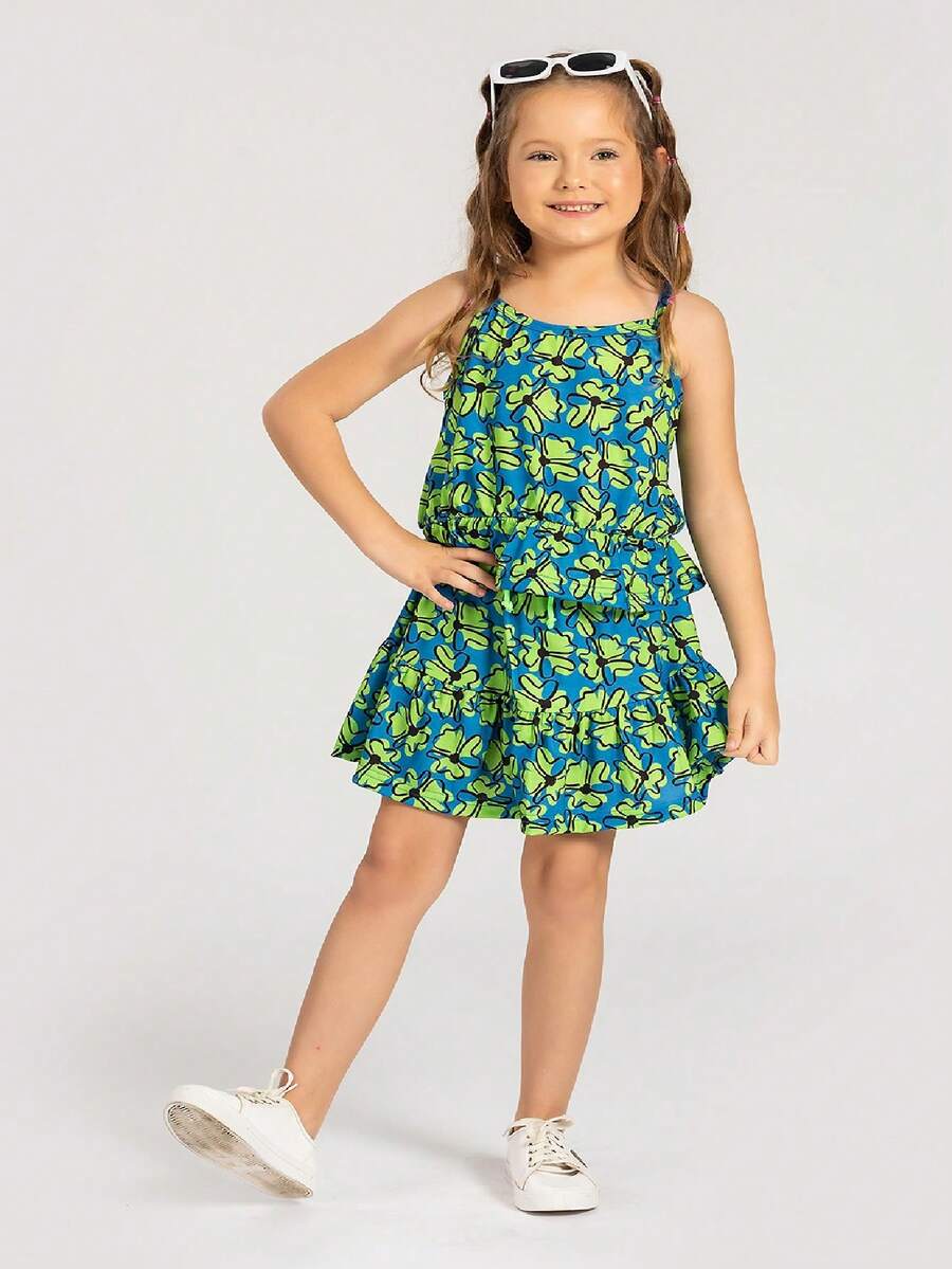 Young Girls Sets - Màu xanh lam - Xem 1