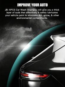 200毫升洗車液洗車皂汽車刮痕去除泡沫洗滌蠟濃縮易沖洗汽車美容用品