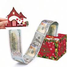 Birthday Money Box, 1pc, Party Decoration And Birthday Gift Organizer - Black - View 4