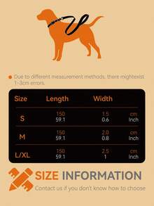 1pc Cute Flower Beautiful Print Design Soft & Comfortable Handle 5FT Dog Leashes Without Collar - Multicolor - View 7