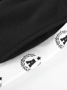 Annil Children's Clothing, Boys' Pants, Sanitary Pants, Casual Spring And Autumn Patchwork, Casual Elastic Loose Leggings