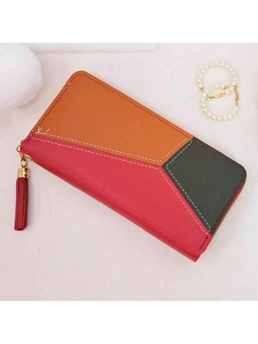 Cartera para Dama con Diseño Elegante - Rojo - Ver 1