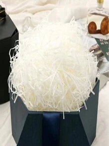 1pack Gift Box Filling Crinkle Cut Paper, Colorful Raffia Paper, Party Gift Packaging Filler Decor Crinkle Shred Filler For Party Valentine Day