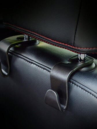 2 Piezas Ganchos Para El Respaldo Del Asiento Del Coche, Gancho Sostenedor De Reposacabezas Del Vehículo Para Bolso, Bolsa De Compras