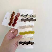2pcs Delicate Hair Clips For Bangs & Layered Hair, Suitable For Daily Wear - Multicolor - View 4