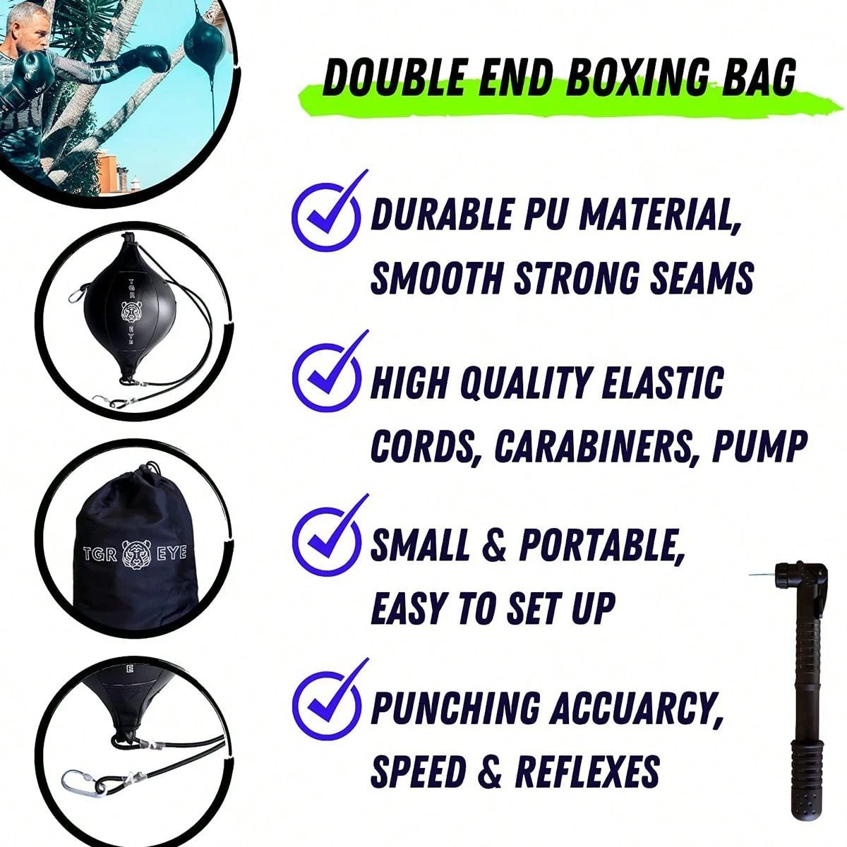 Macchina Per Allenamento Boxe Con Sacchetti Target Bluetooth – Reflex Training