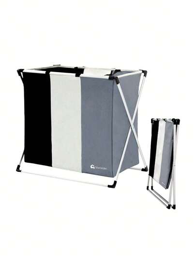 Cesto plegable para Ropa Sucia Bluelander de Alta Capacidad con 3 Compartimentos