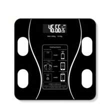 體脂秤:智慧精準家用脂肪秤、小型人體電子體重秤 - 黑色 - 查看 1
